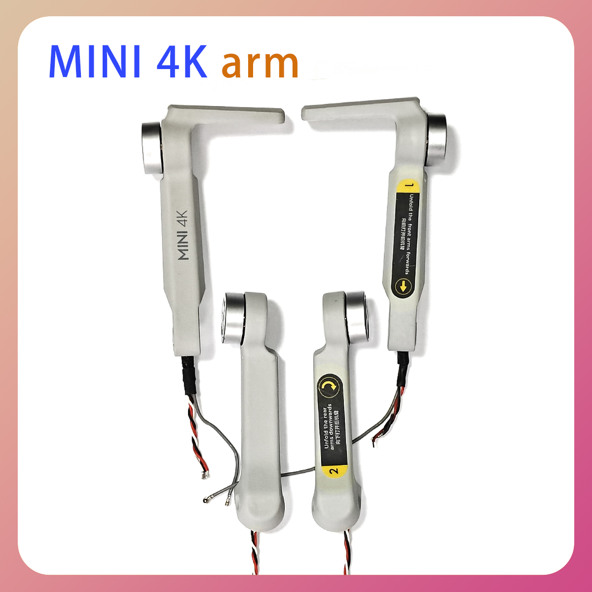 Drone Arm - Brazos Originales DJI Mini 4K (Izquierdo,