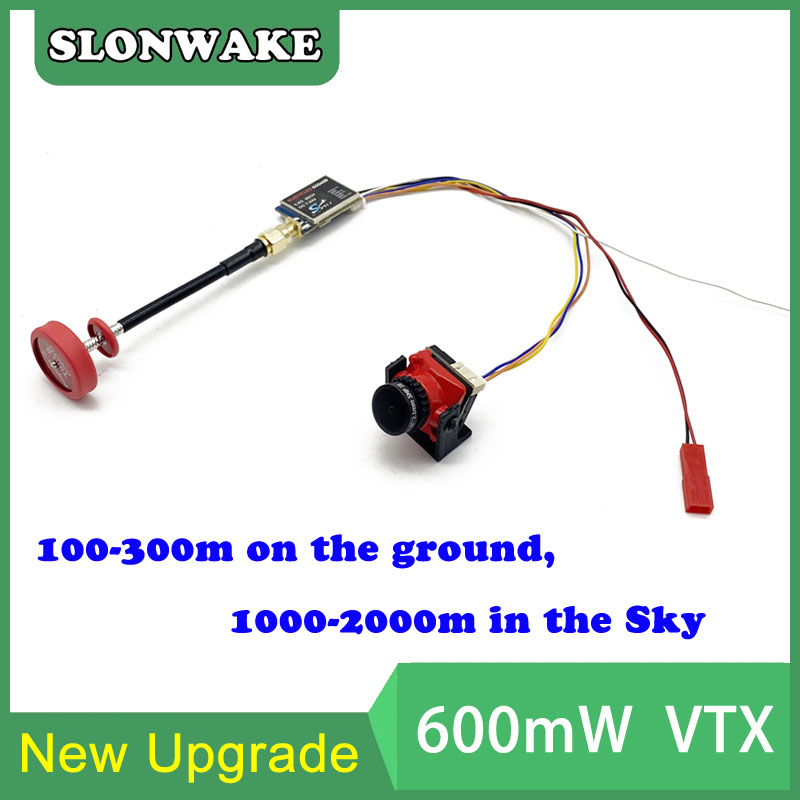 5,8G 48CH 600mW VTX-CAM ajusta - Drone Frame reseña y precio