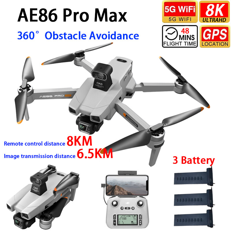 Dron Profesional AERC AE86ProM - Drone Gps Mount reseña y precio