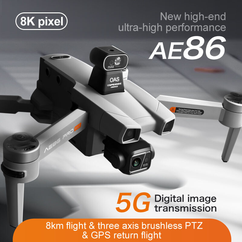 Dron Profesional AERC AE86ProM - Drone Gps Mount reseña y precio