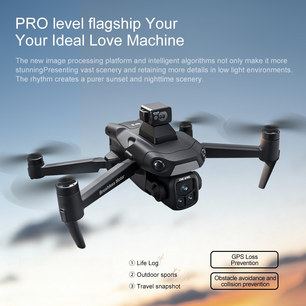 Dron Plegable Lenovo A1R3S con - Drone Gimbal reseña y precio