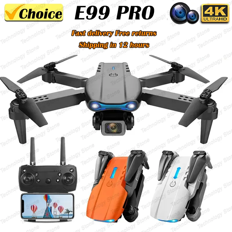 Drone K3 E99PRO con cámaras du - Drone Led Light reseña y precio
