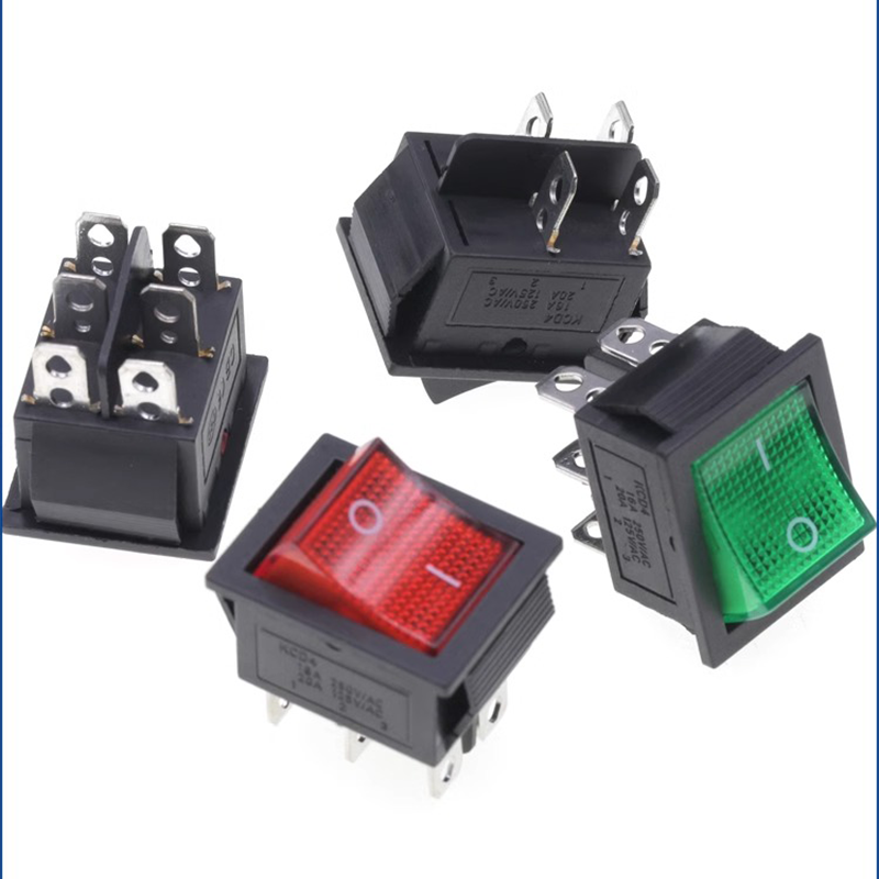Interruptor basculante KCD4 ON - Drone Buzzer reseña y precio
