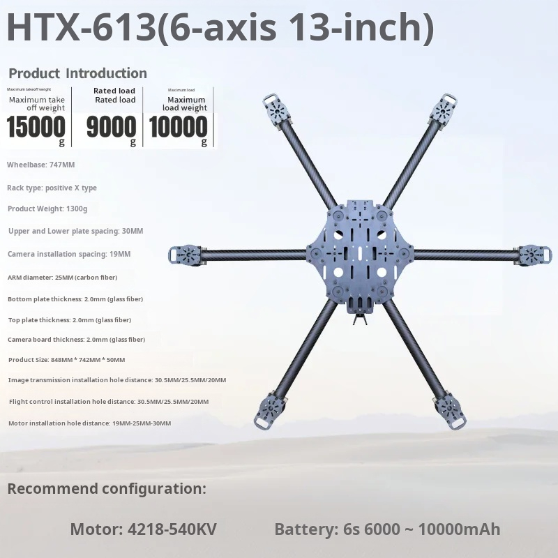 Máquina cruzada de seis ejes,  - Drone Arm reseña y precio