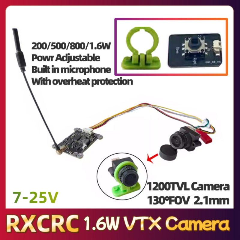 Módulo RXCRC 5.8G 48CH 1.6W VT - Drone Frame reseña y precio