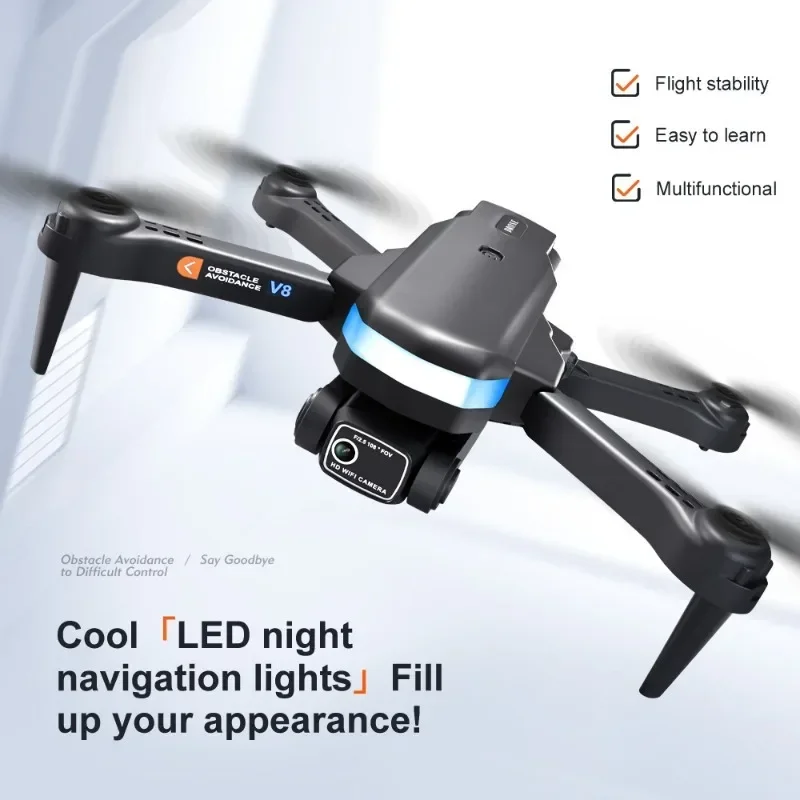 Dron profesional V8, Mini cáma - Drone Gimbal reseña y precio