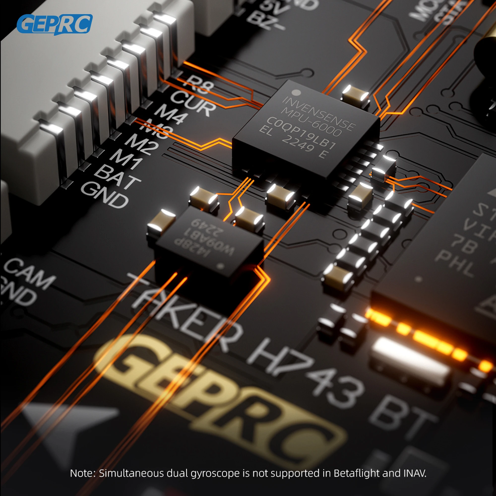GEPRC TAKER H743 BT 32Bit 65A  - Drone Esc reseña y precio