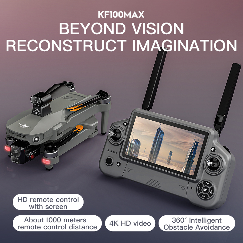 KF100 MAX GPS Drone 4K Cámara  - Drone Gimbal reseña y precio