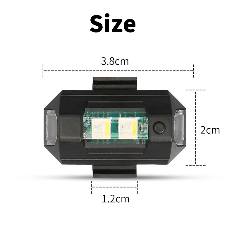 Luz Estroboscópica para Motoci - Drone Led Light reseña y precio