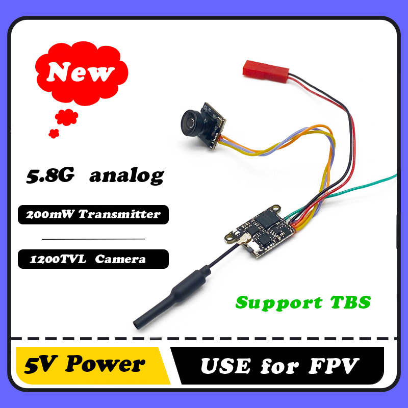 SLONWAKE 5,8G 1200TVL cámara F - Drone Frame reseña y precio