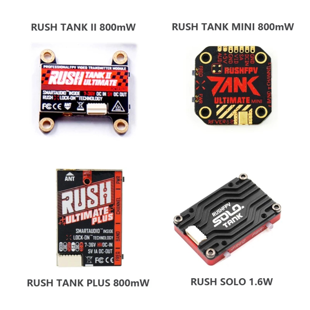 Transmisor de Video RUSH TANK  - Drone Frame reseña y precio