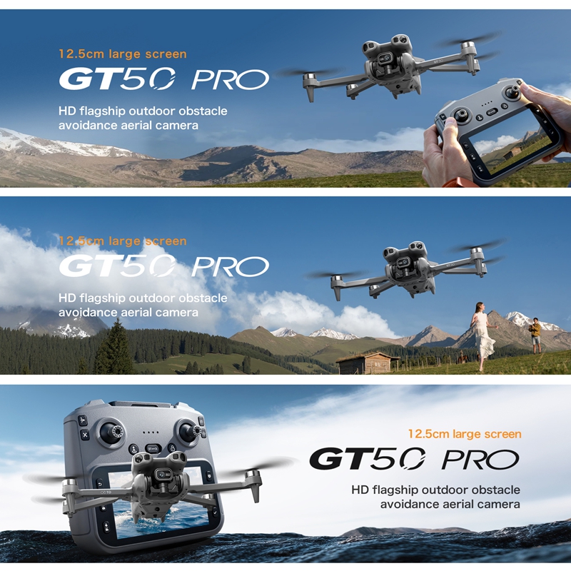 Mini Dron GT50 con Cámara Dual - Drone Gps Mount reseña y precio